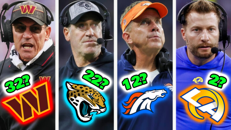 Ranking 32 NFL Head Coaches Worst First Week 16