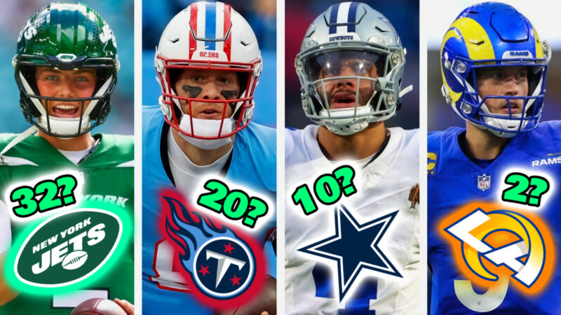 Ranking All 32 NFL Teams QBS WORST To FIRST Week 15