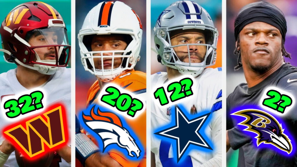 Ranking All 32 NFL Teams QBS WORST To FIRST Week 16