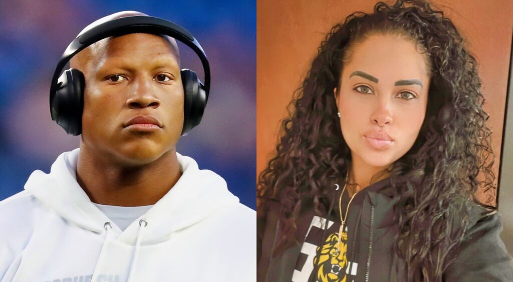 Ryan Shazier and his wife Michelle.