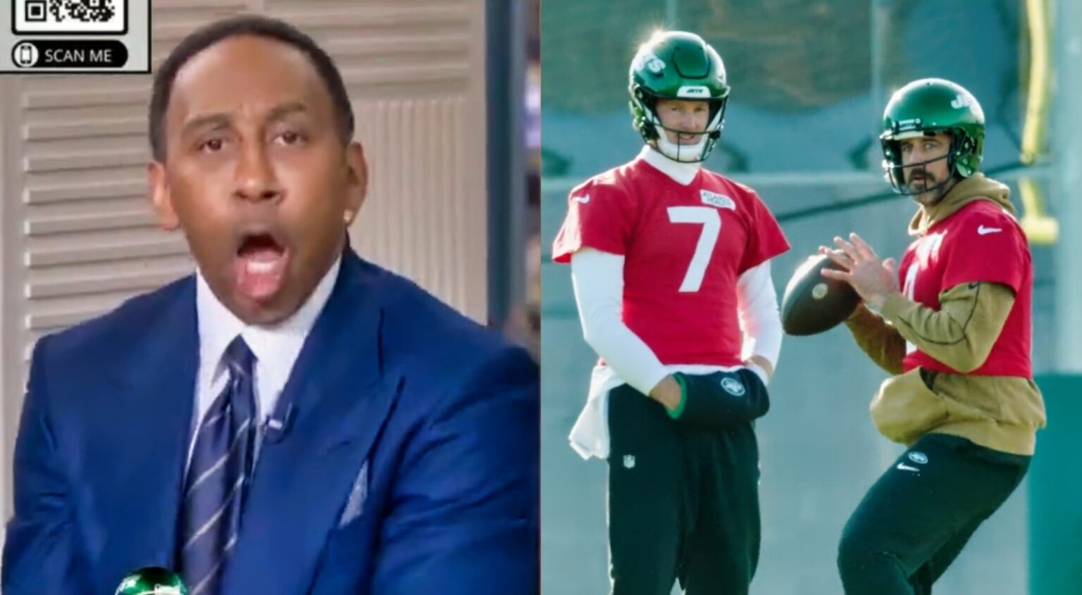 Stephen A. Smith Says Aaron Rodgers' Comeback Is "Stupid"