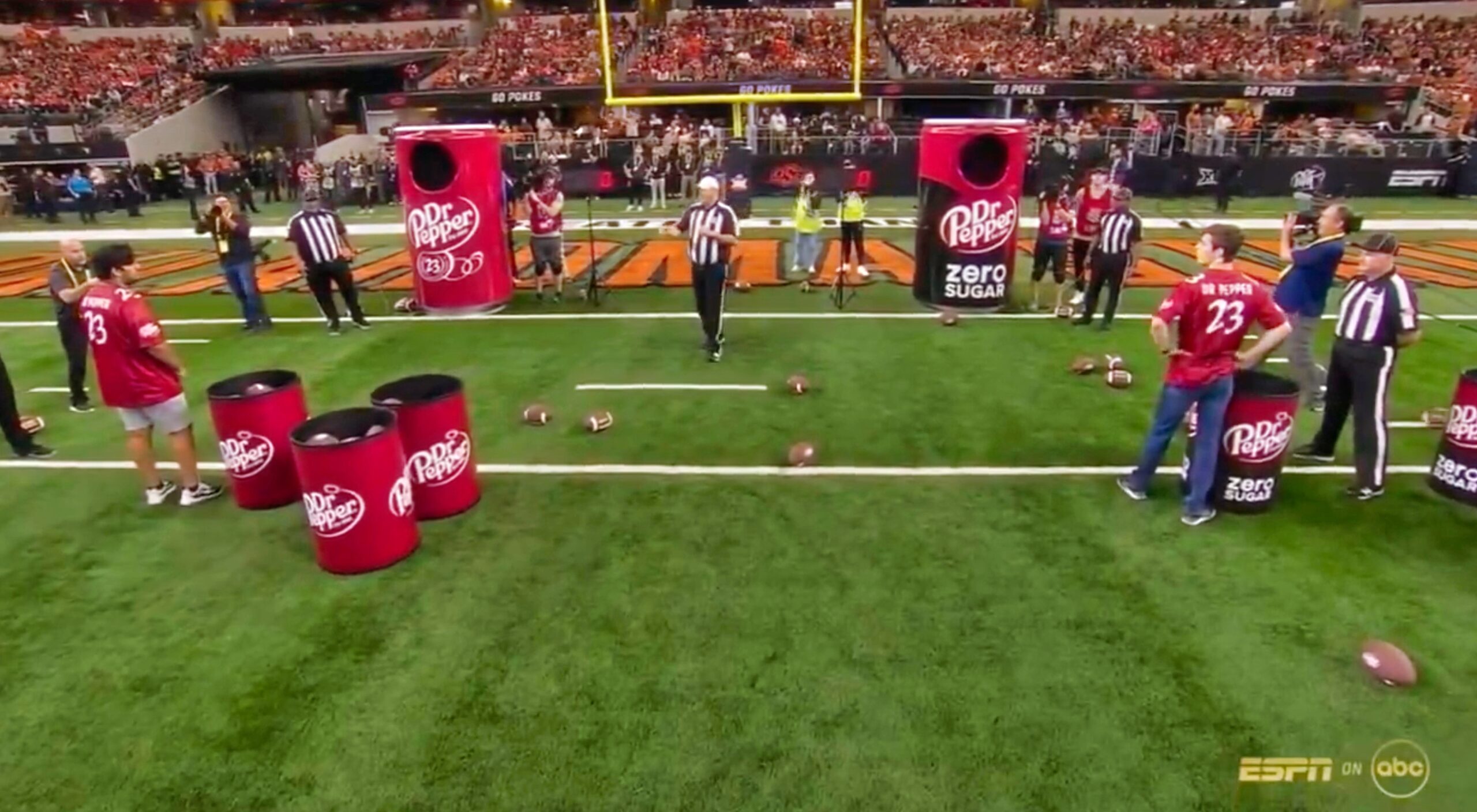 Dr. Pepper Halftime Contestant Gets Screwed Out Of 100K