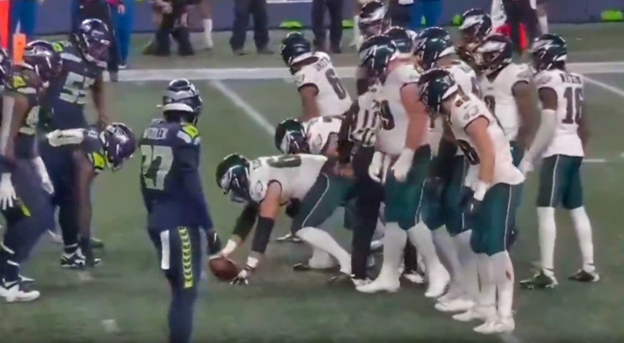 Jason Kelce Exposed After False Start Costs The Eagles On MNF