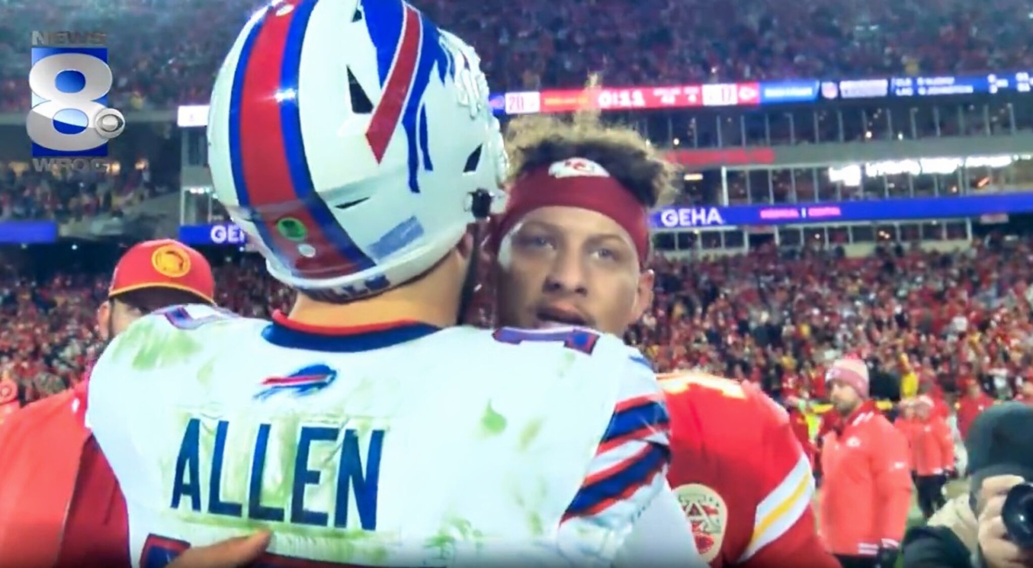 Mic'd Up Audio Caught Patrick Mahomes' Message To Josh Allen