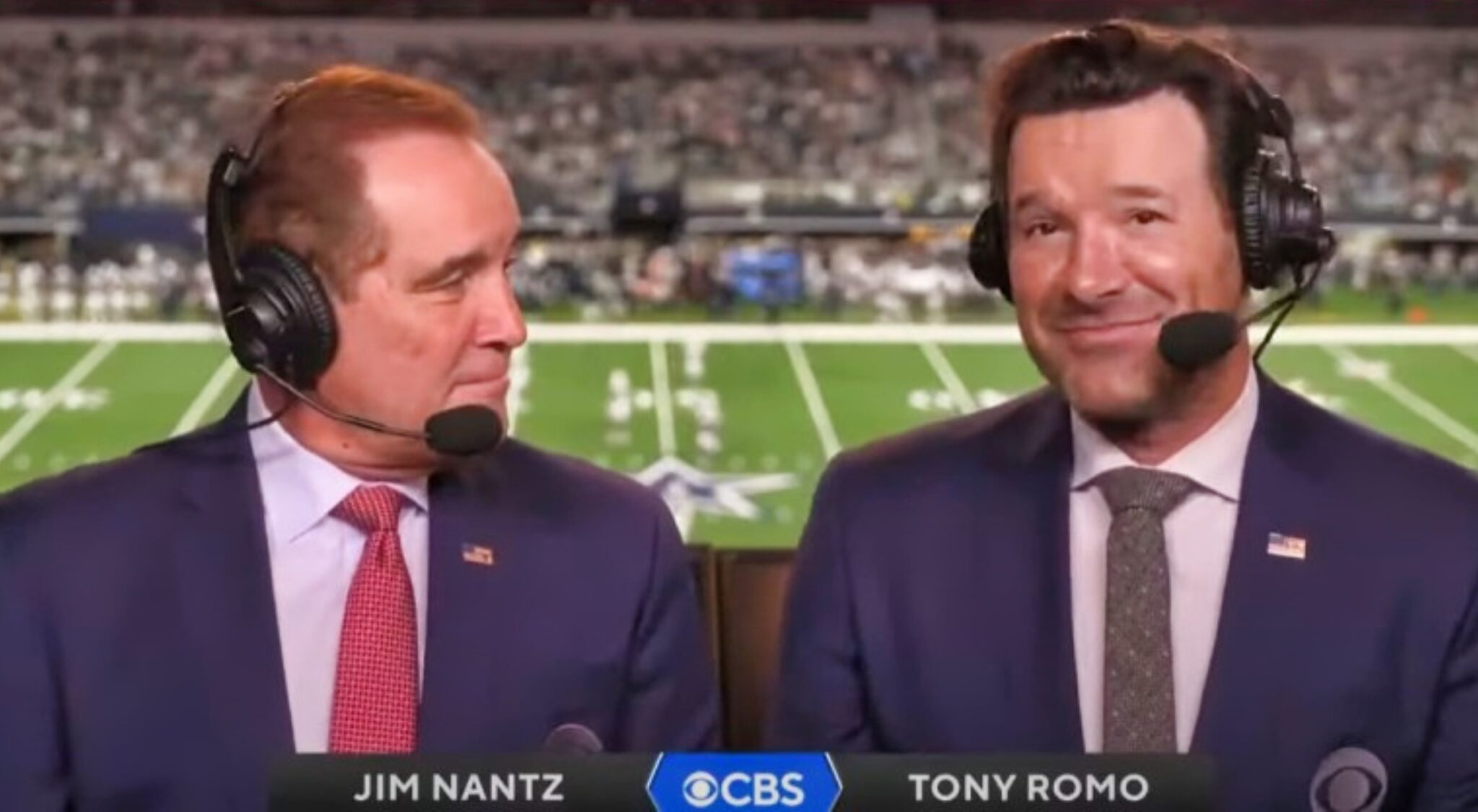 Jim Nantz & Tony Romo Won’t Call NFL Game On Sunday