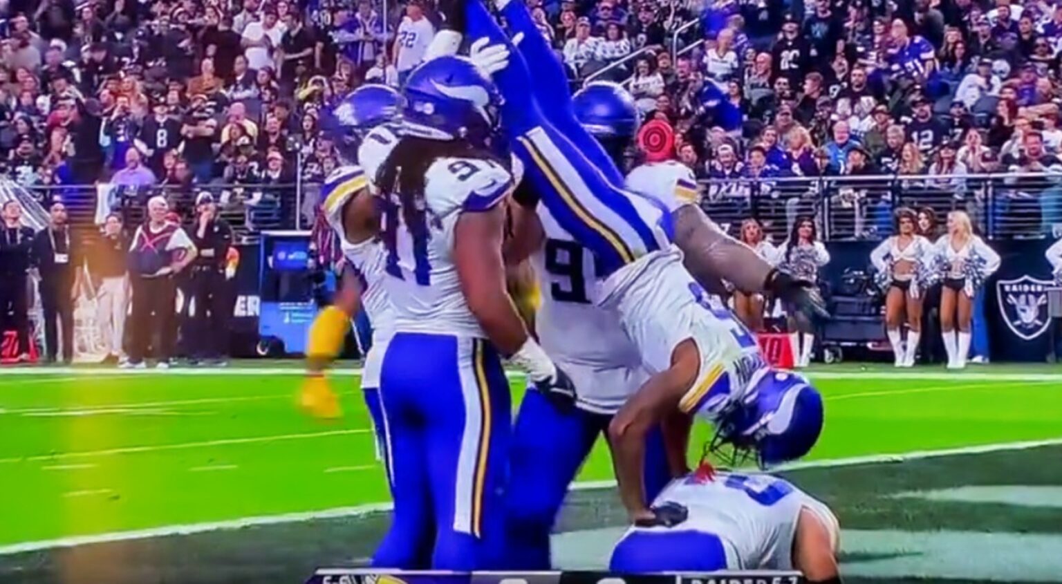 Vikings Defense Deliver Celebration of The Year With Keg Stand