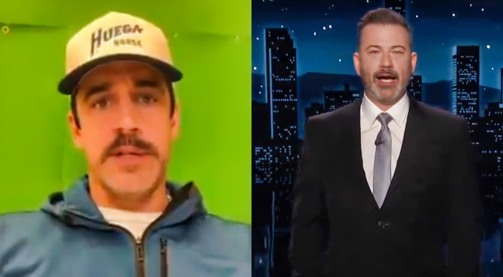 Aaron Rodgers Fires Back At Jimmy Kimmel, Addresses Comments