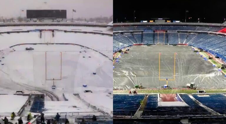 Fans In Awe Over Timelapse Of Bills Stadium Preparation (VIDEO)