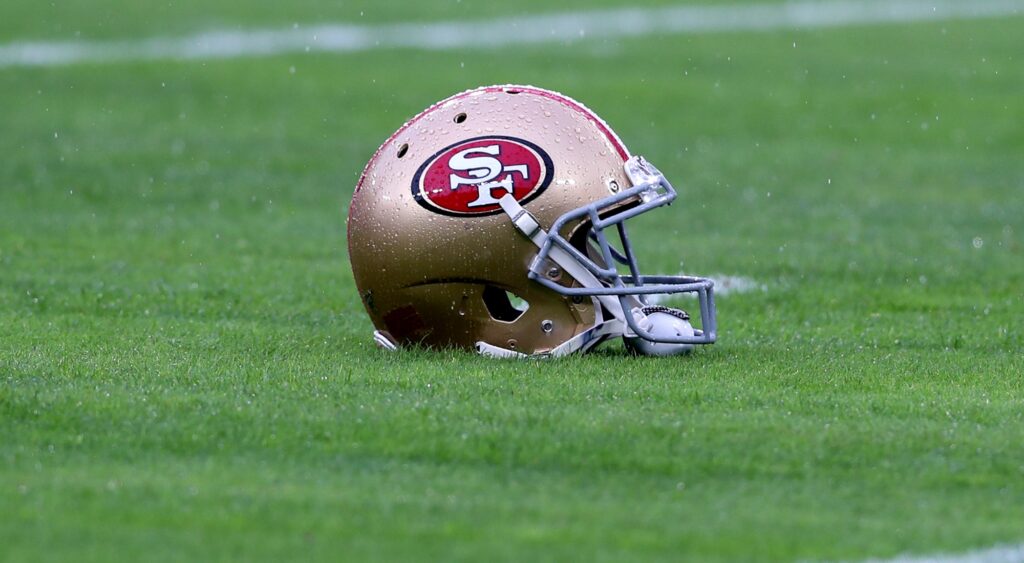 49ers helmet