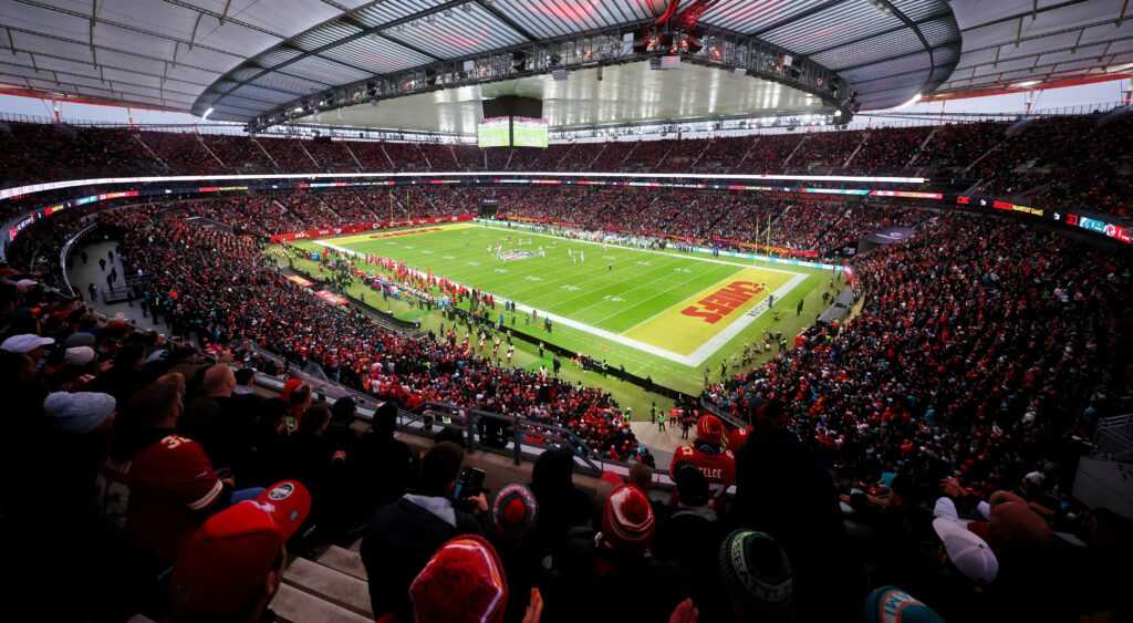 Arrowhead Stadium from the inside