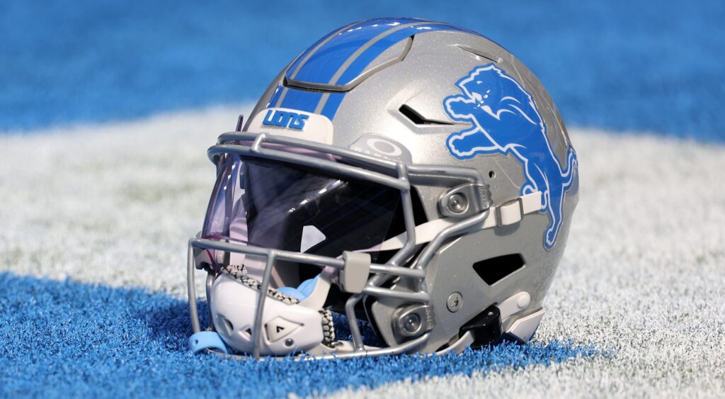 Lions helmet