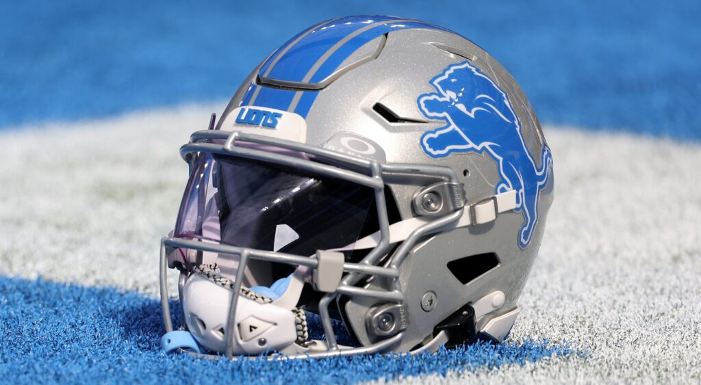 Lions helmet