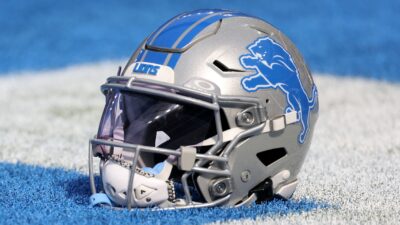 Lions helmet