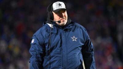 Mike McCarthy in Cowboys jacket