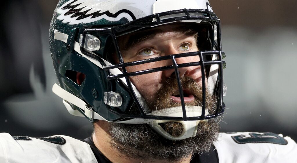 Jason Kelce in uniform