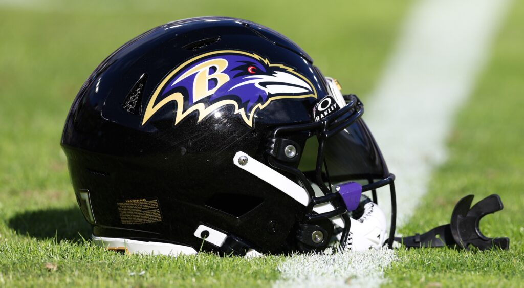 Ravens helmet