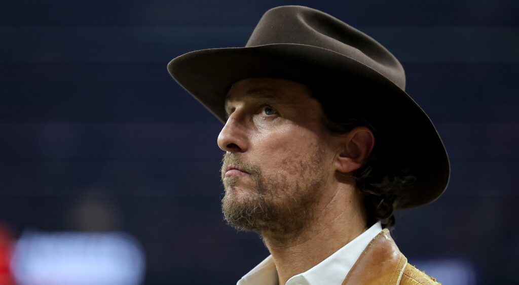 Matthew McConaughey in cowboy hat