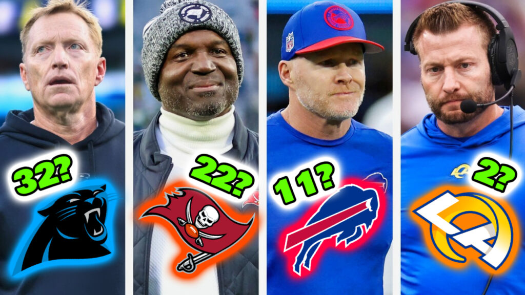 Ranking 32 NFL Head Coaches Worst First Week 16