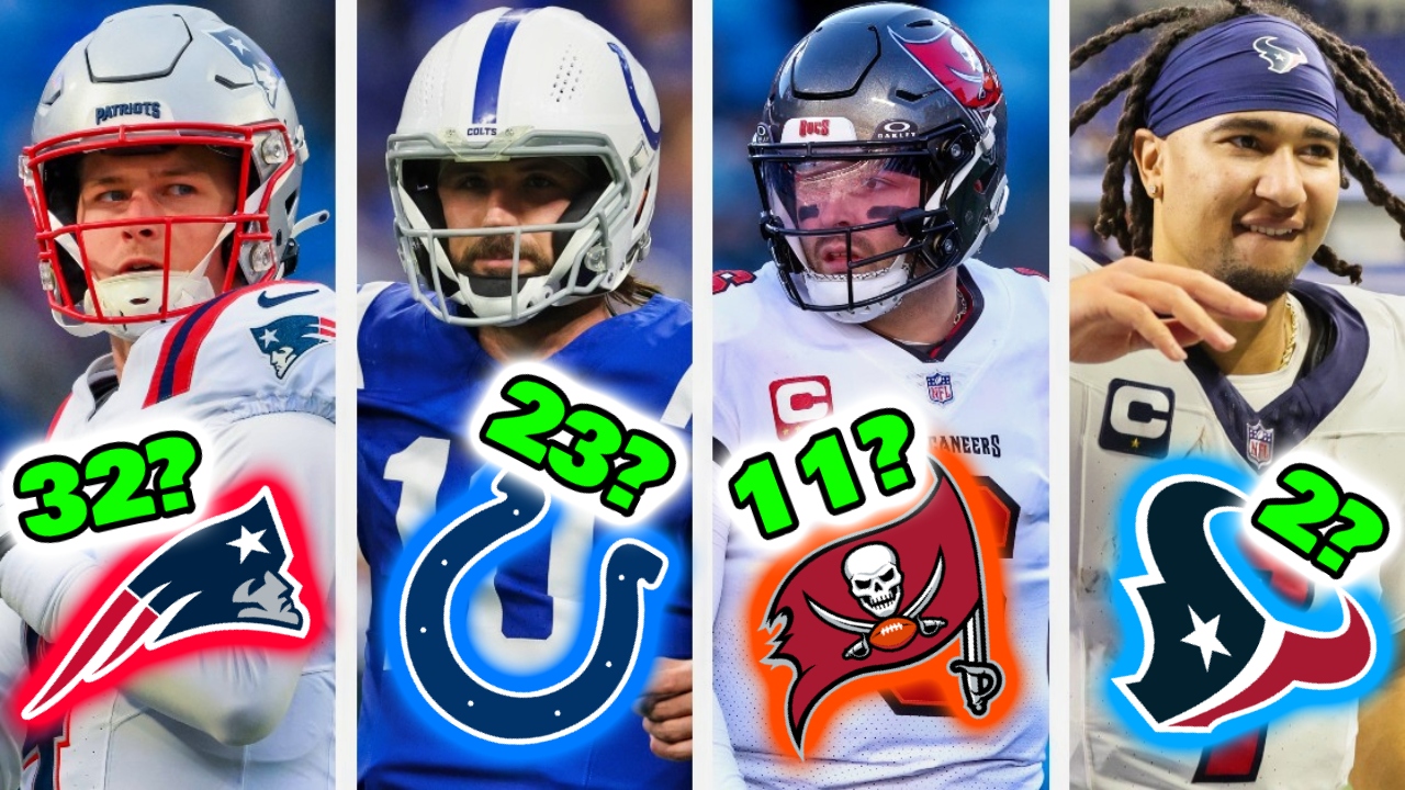 Ranking All 32 NFL Teams QBS WORST To FIRST Week 18