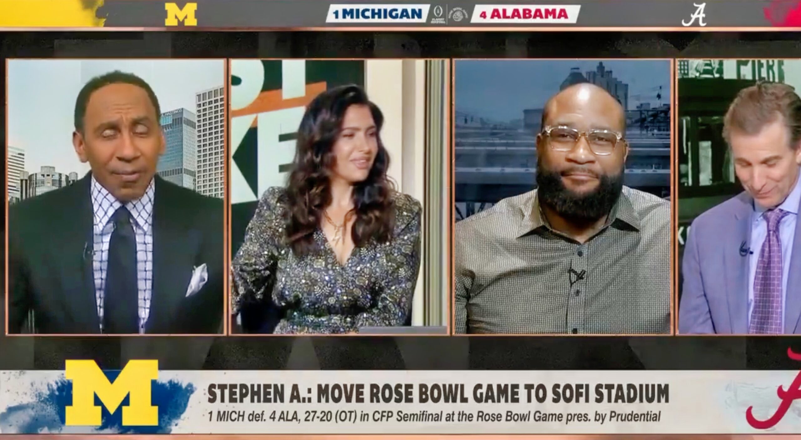 Molly Qerim Mouthed Nsfw Term To Stephen A Smith 7984