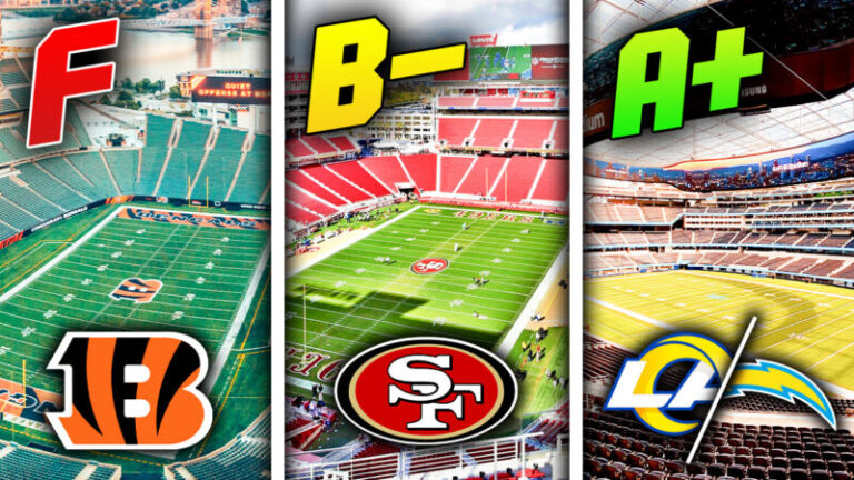 All 30 NFL Stadiums Final Grades From The 2023 Season In Alphabetical Order 768x432 