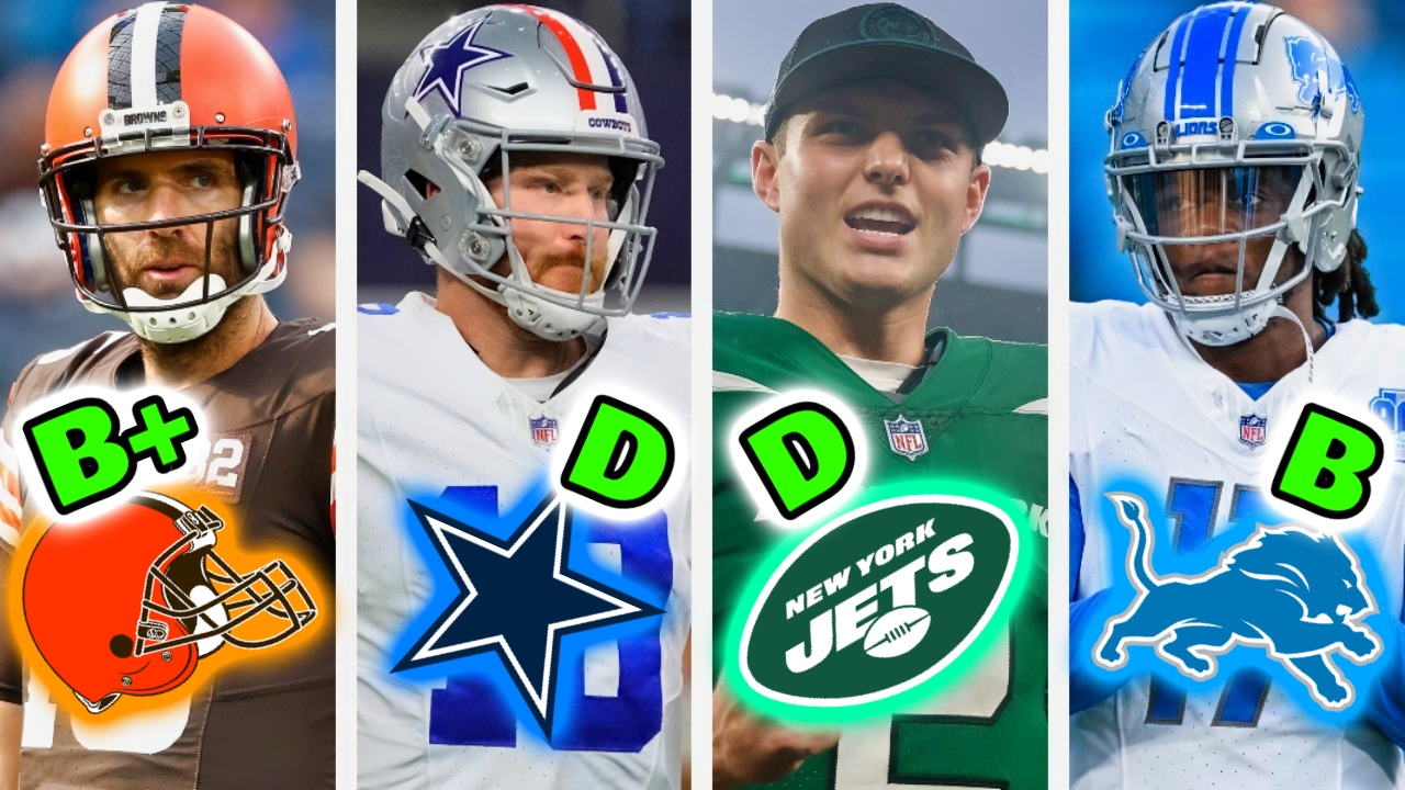 Final Grades For All 32 NFL Teams Backup Quarterbacks At 2023