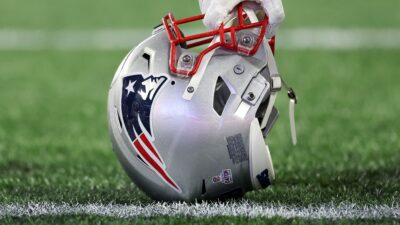 Patriots helmet