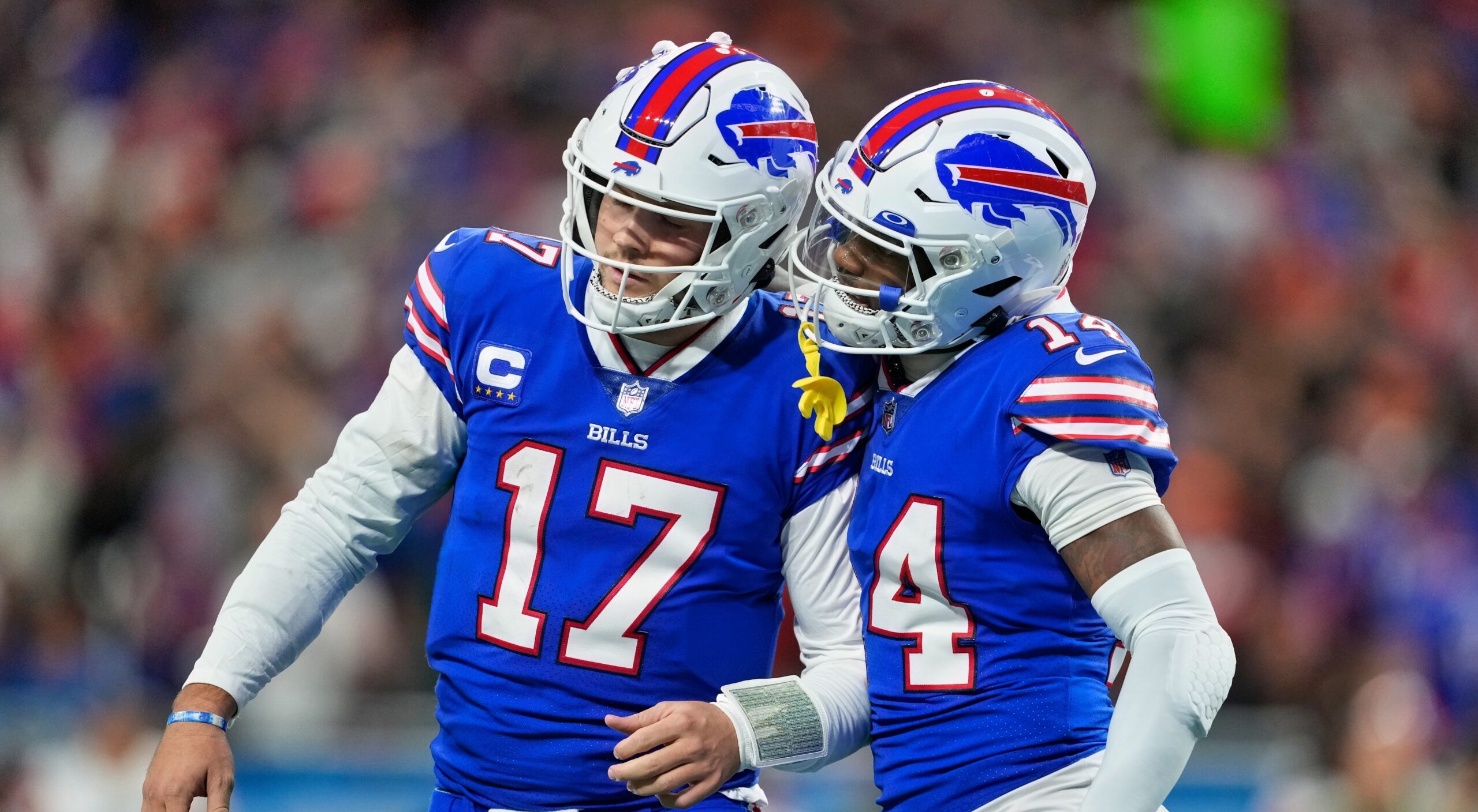 Bills' Stefon Diggs Reveals Josh Allen's Strange Pre-Game Habit