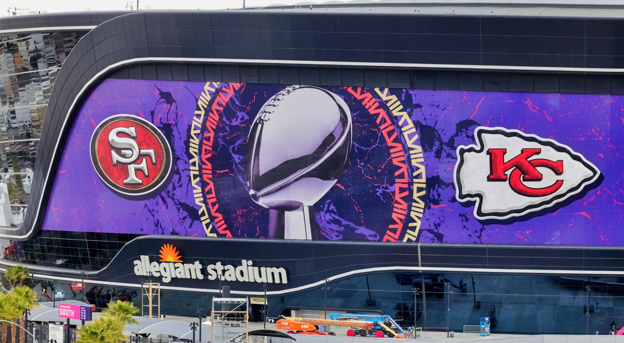 Super Bowl LVIII Field At Allegiant Stadium Has Been Revealed