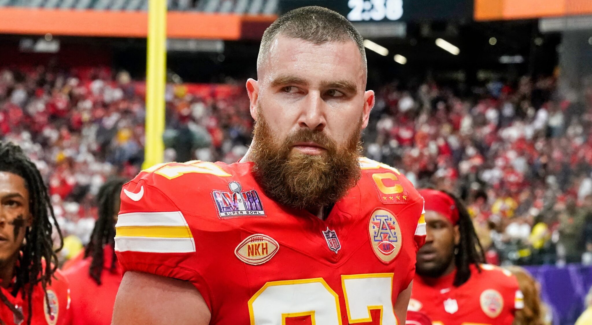 Travis Kelce Suggests Odd Plans for the Future of His Facial Hair