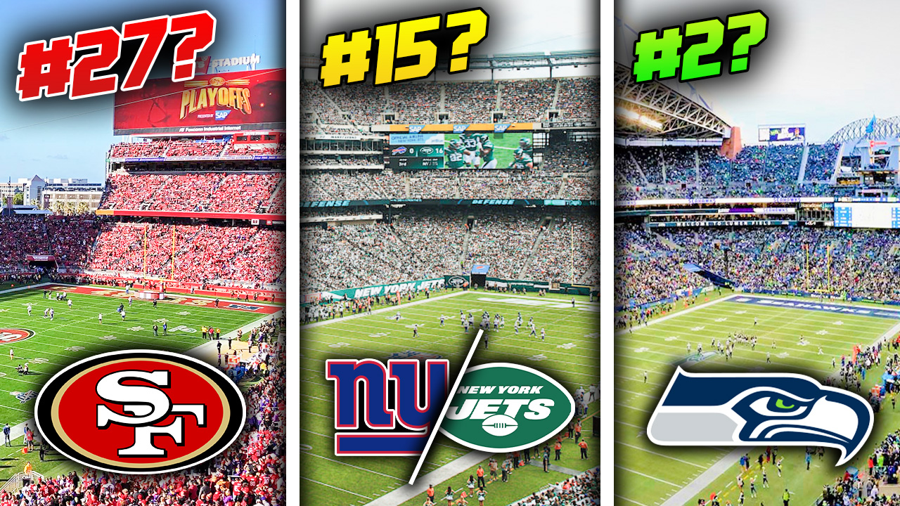 Ranking All 32 NFL Loudest Stadiums - From Worst To First