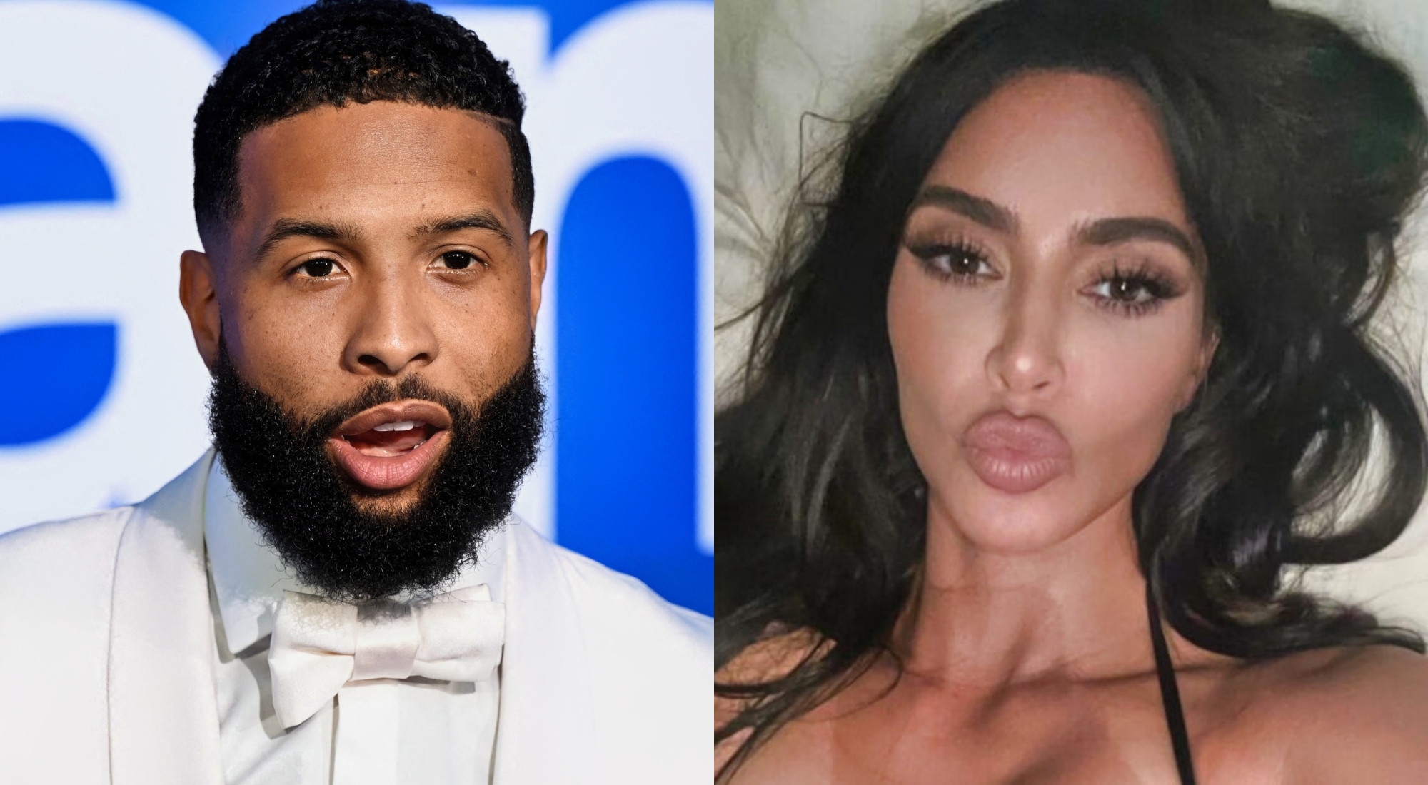 Kim Kardashian, Odell Beckham Jr. Are 