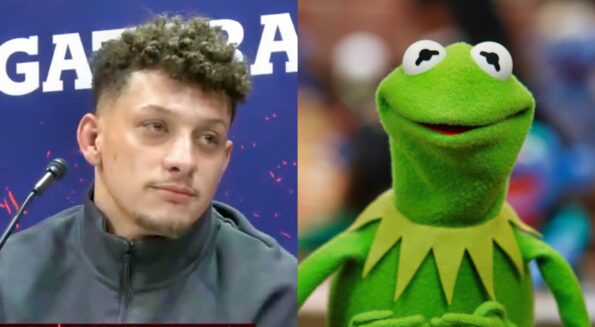 Patrick Mahomes Gave His Best Kermit The Frog Impersonation