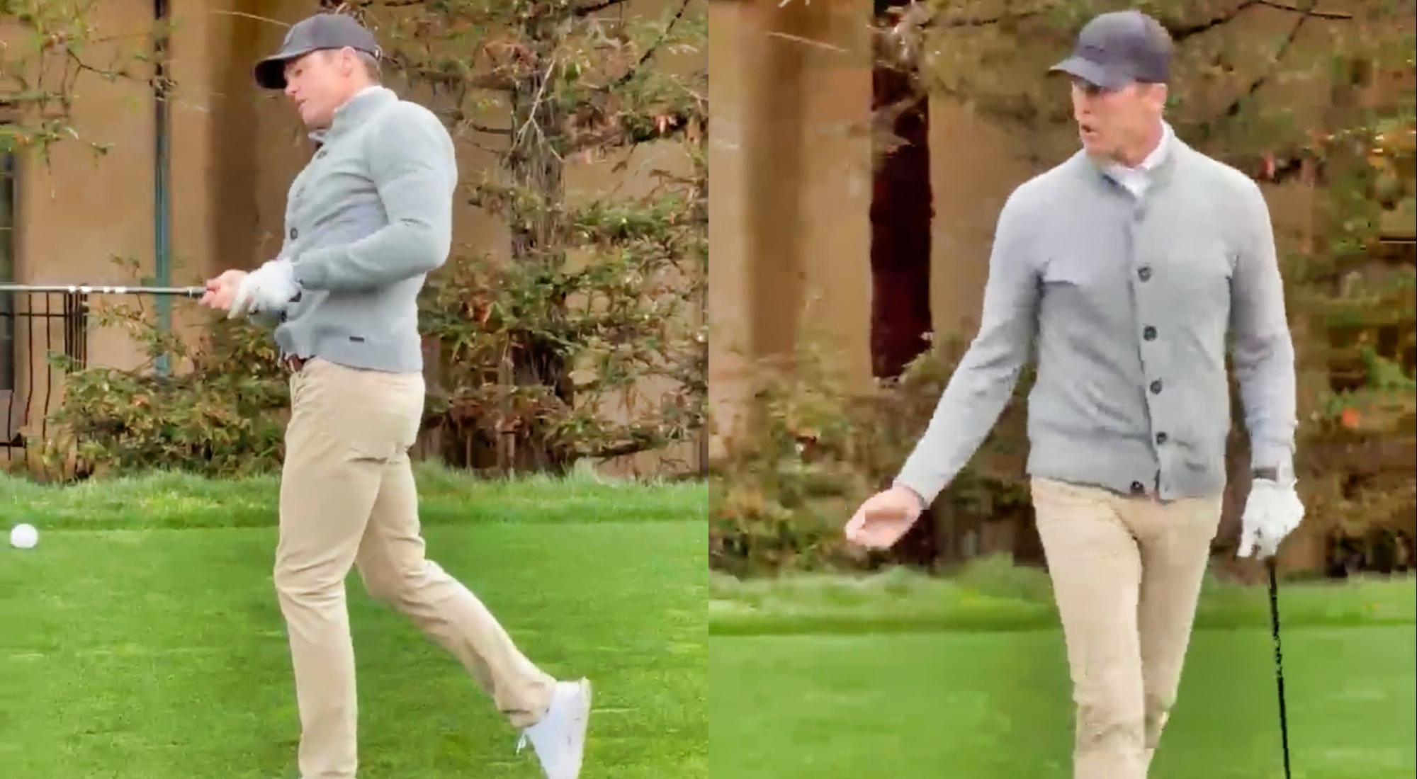 Tom Brady's Embarrassing Golf Shot Caught On Camera at ProAm