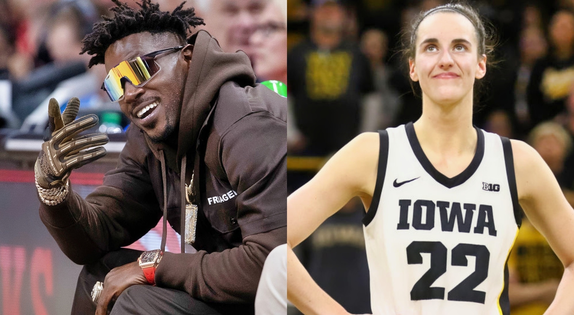 Antonio Brown Dissed Caitlin Clark After Her Accomplishments