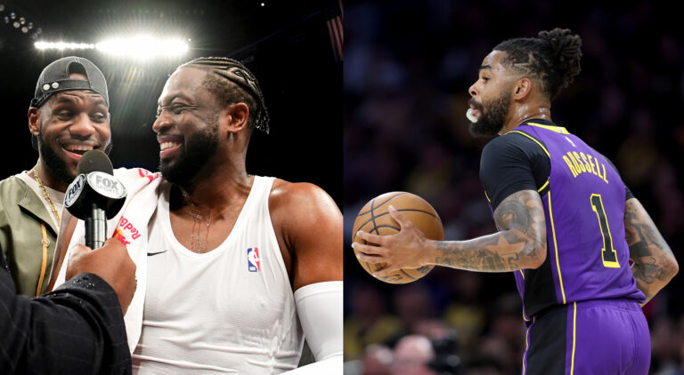 LeBron James-Dwyane Wade Slam Replicated by D’Angelo Russell in Lakers ...