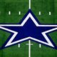 Cowboys logo on field