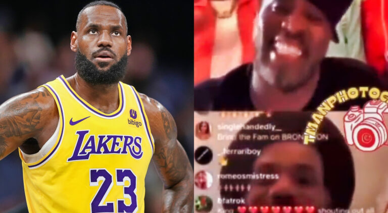 VIDEO: Social Media Rips LeBron James After Clip Of Lakers Star Raving ...