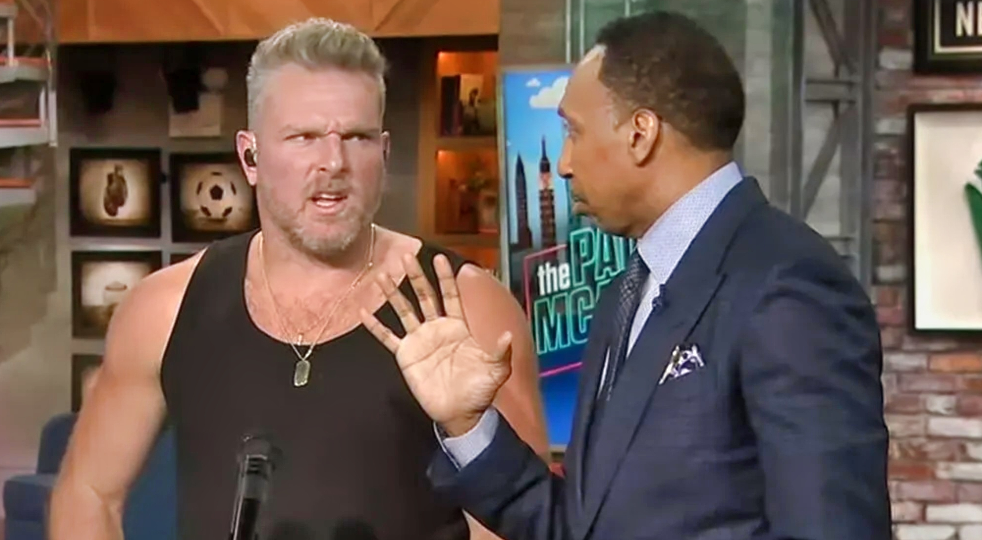 Pat McAfee tees off on ESPN executive, claims he has no 'motherf