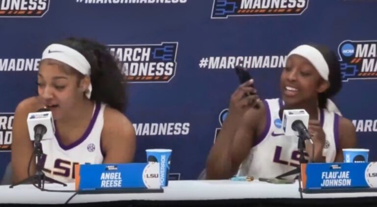 VIDEO: Social Media Wasn’t Having Angel Reese And Flau’jae Johnson’s ...