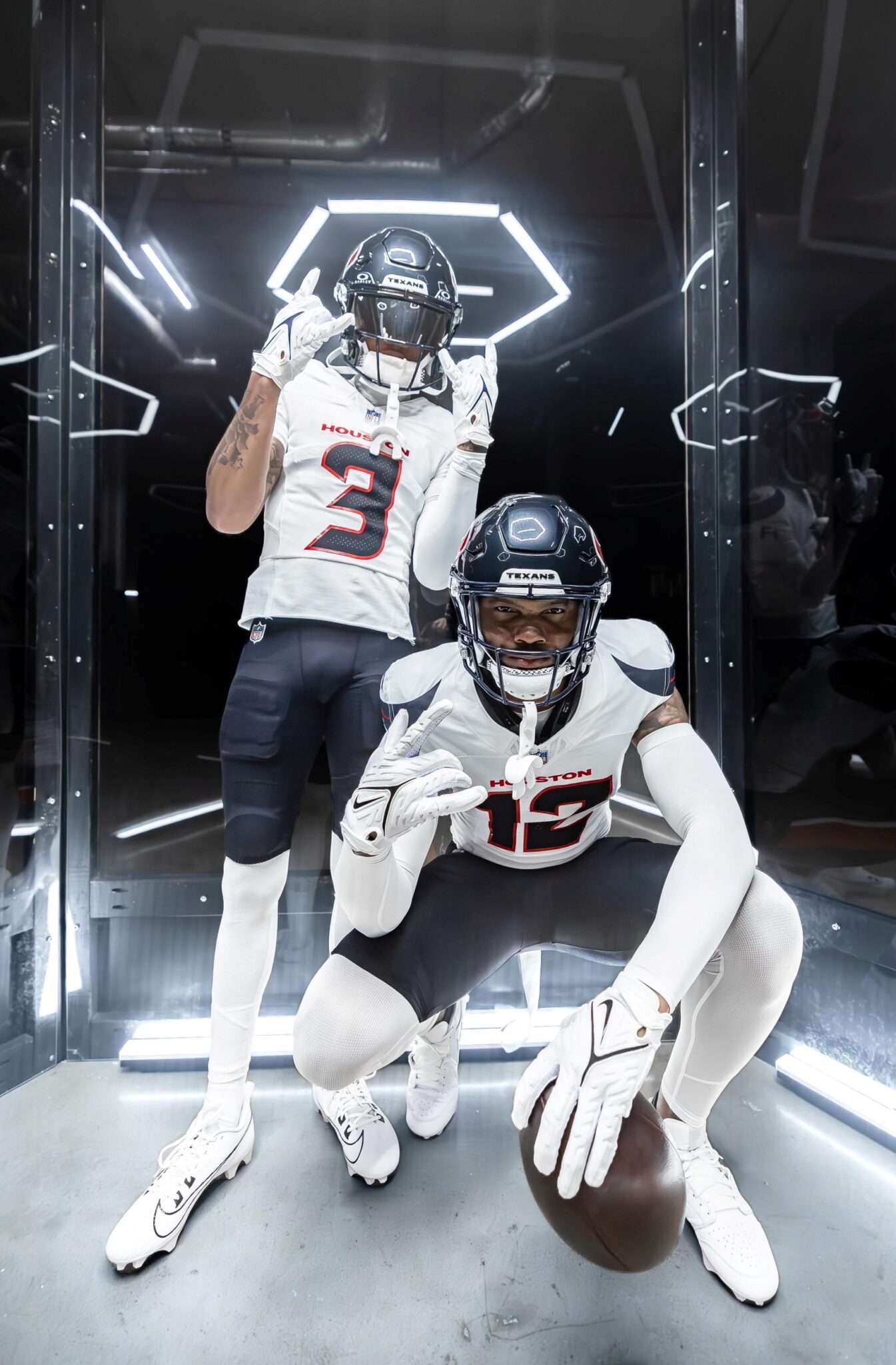 PHOTO Houston Texans 2024 Sick New Uniforms Have Leaked Fans Are   Leaked Pic How About A Real Photo Of Nico And Tank Way More V0 Z4f5nnlno5pc1 1345x2048 