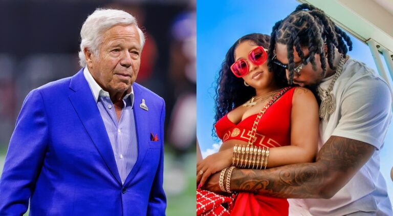 Robert Kraft Claims Calvin Ridley's Wife Is The Reason Why Patriots ...