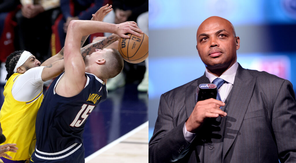 Anthony Davis, Nikola Jokic and Charles Barkley