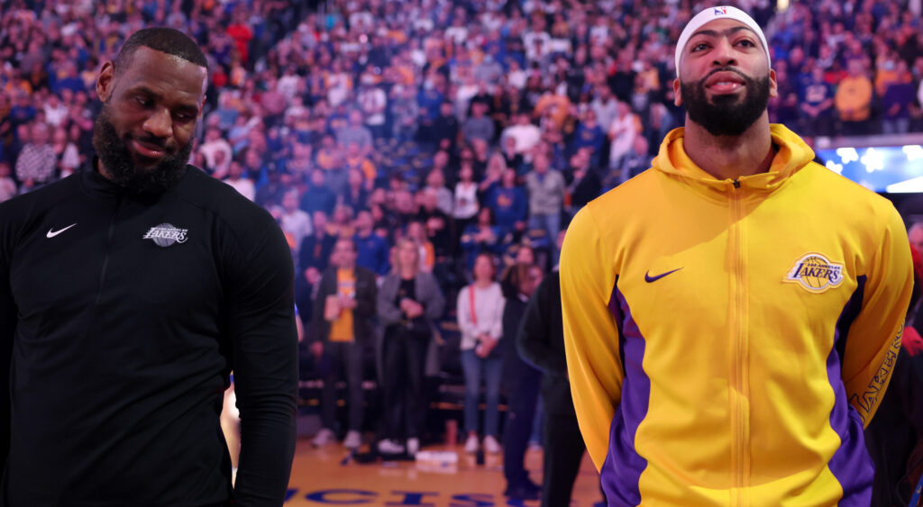 LeBron James praises Anthony Davis