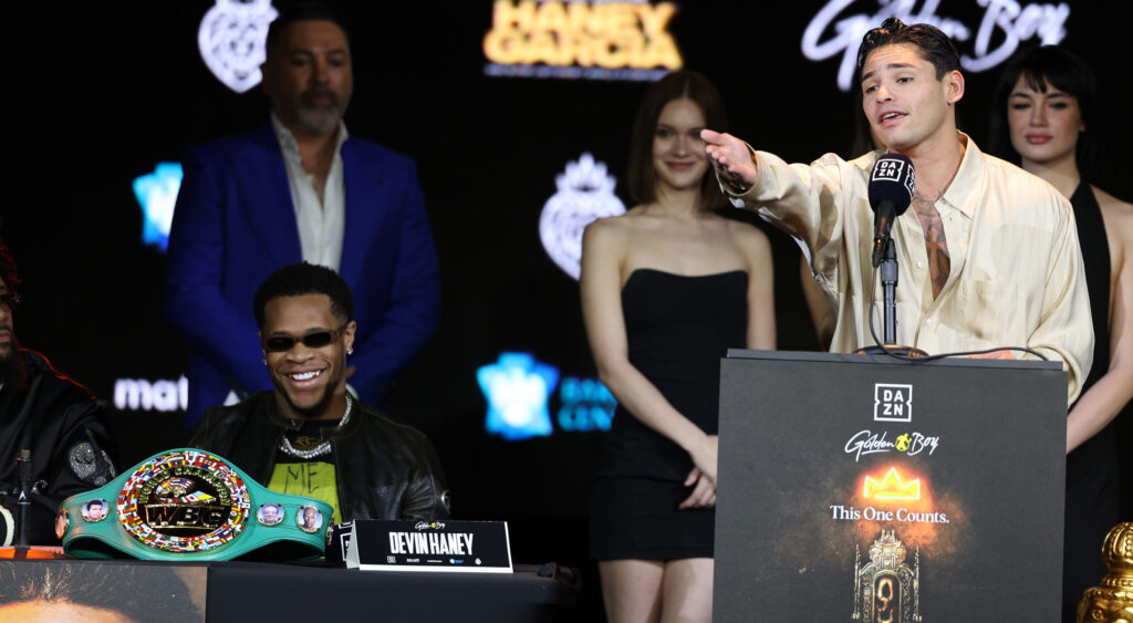 Devin Haney v Ryan Garcia - New York Press Tour (Image Credit Getty Image)