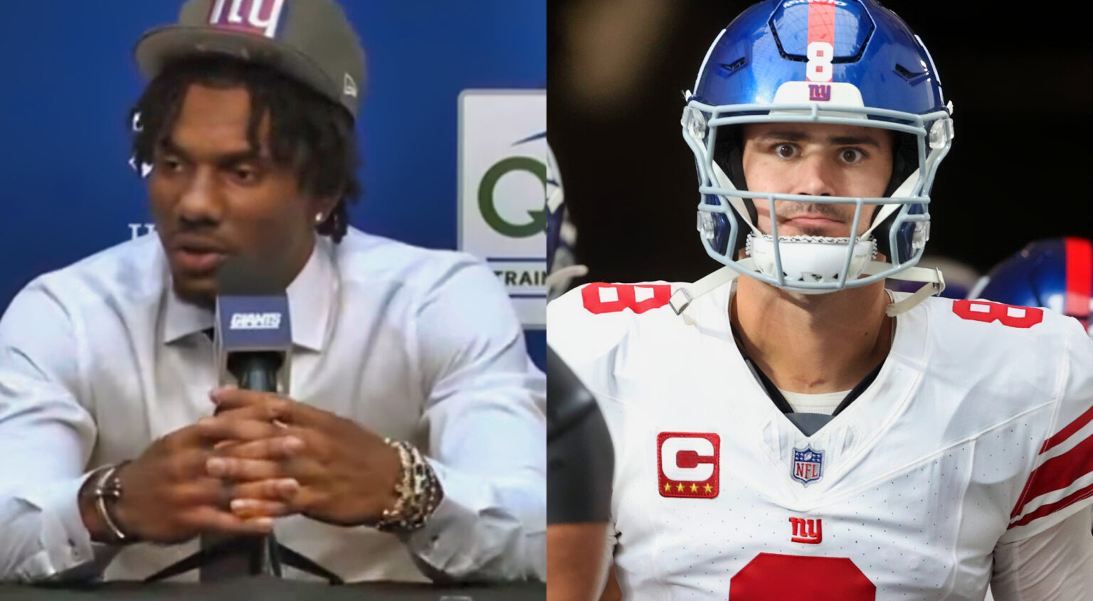 VIDEO: Giants’ Top Draft Pick Malik Nabers Looked Pissed During ...