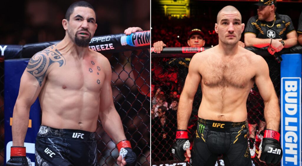 Robert Whittaker and Sean Strickland