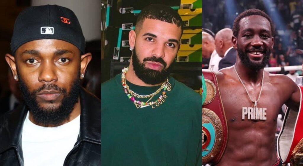 Kendrick Lamar, Drake và Terence Crawford