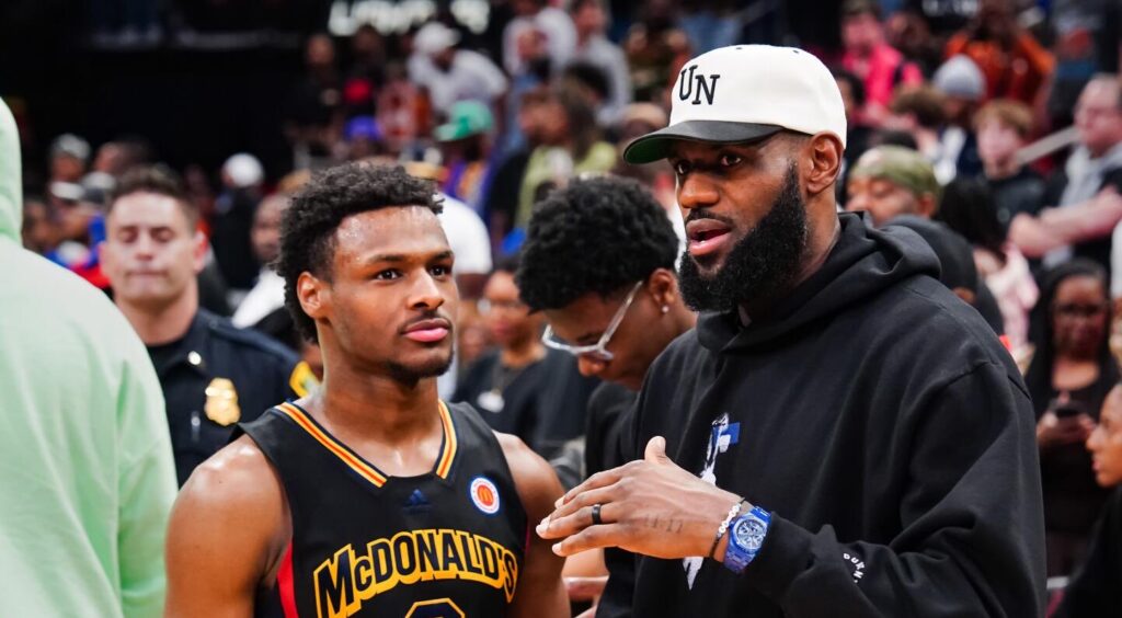 Analyst shares possibility of LeBron James and Bronny's team up