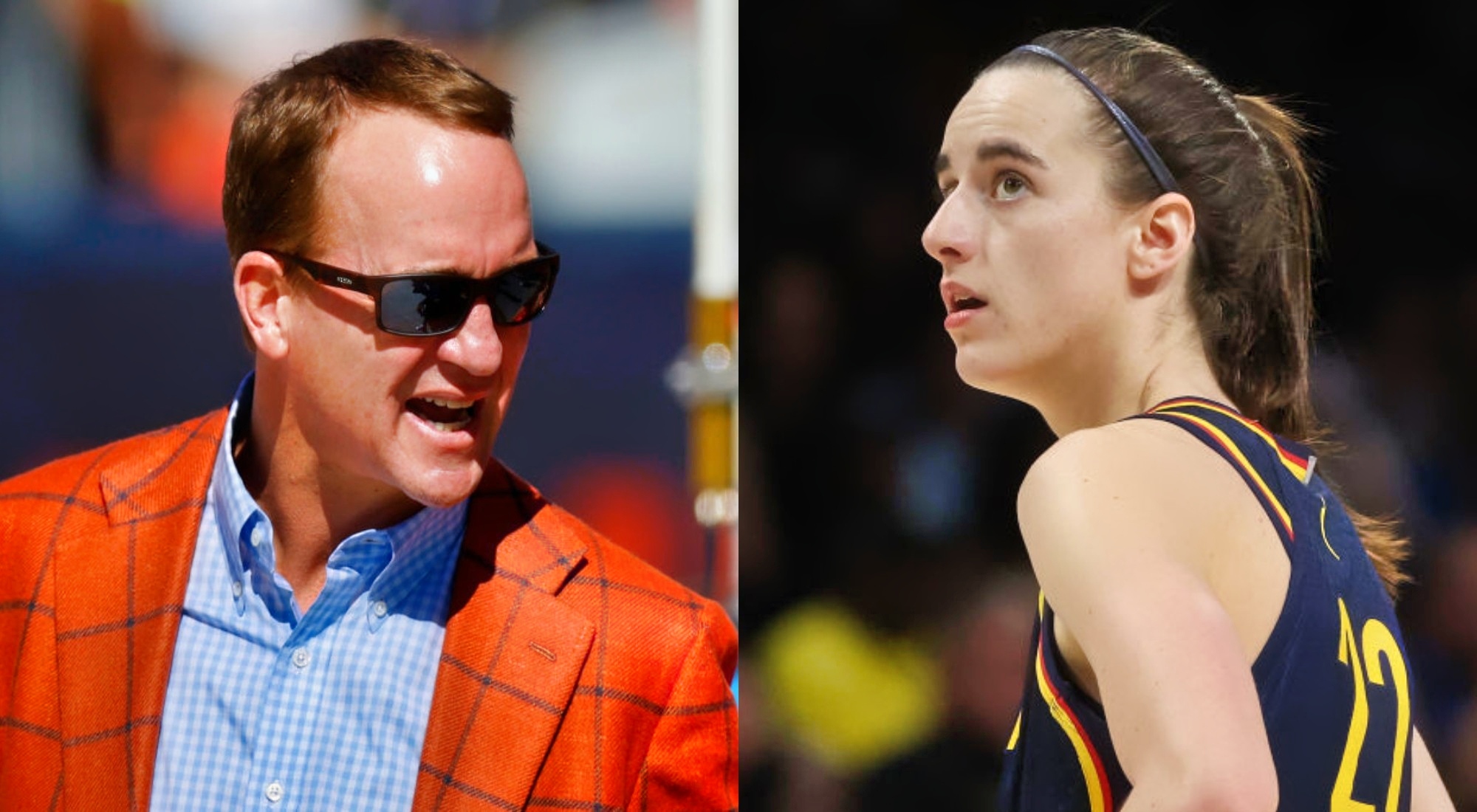 Everyone Noticed The Same Thing After Caitlin Clark Posed For A Photo  Backstage With Peyton Manning